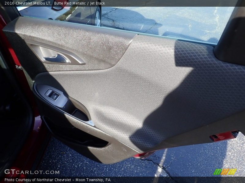 Butte Red Metallic / Jet Black 2016 Chevrolet Malibu LT