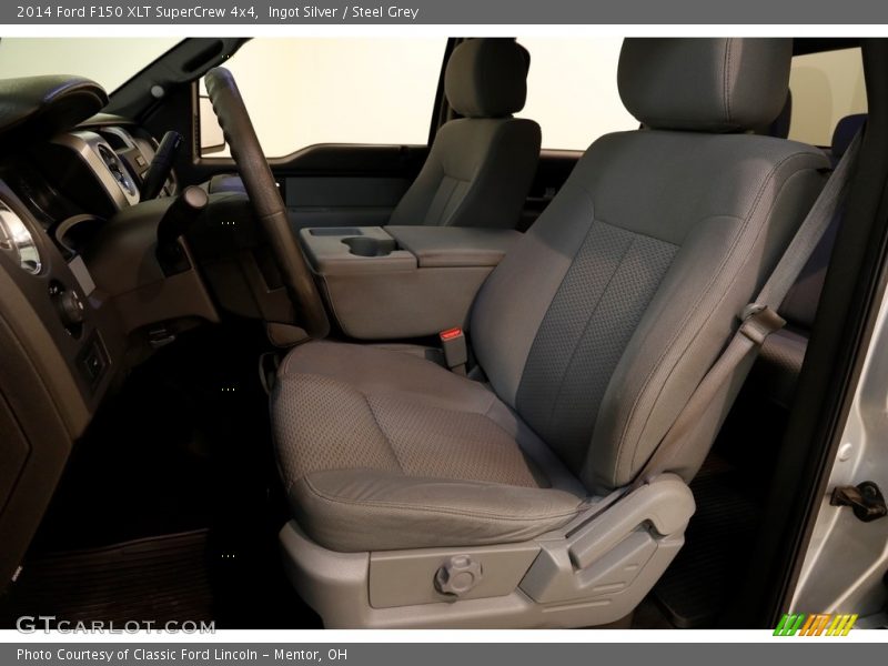Ingot Silver / Steel Grey 2014 Ford F150 XLT SuperCrew 4x4