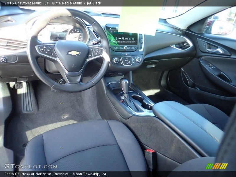 Butte Red Metallic / Jet Black 2016 Chevrolet Malibu LT