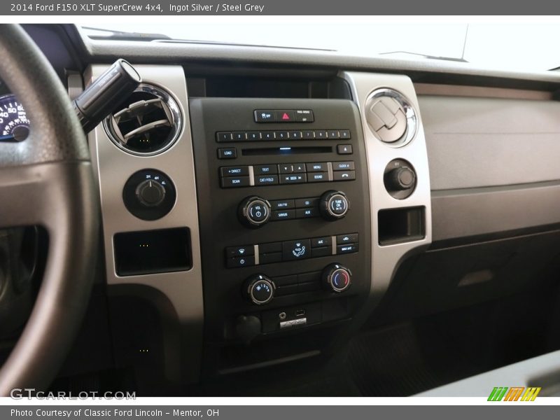 Ingot Silver / Steel Grey 2014 Ford F150 XLT SuperCrew 4x4