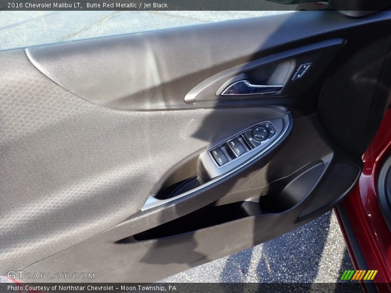 Butte Red Metallic / Jet Black 2016 Chevrolet Malibu LT