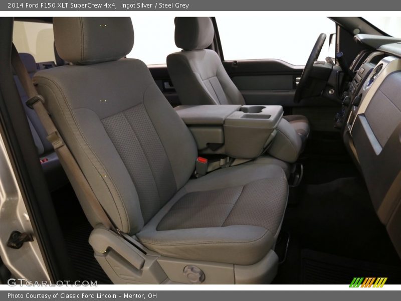 Ingot Silver / Steel Grey 2014 Ford F150 XLT SuperCrew 4x4