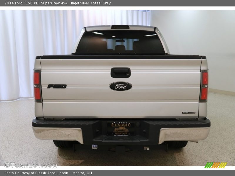 Ingot Silver / Steel Grey 2014 Ford F150 XLT SuperCrew 4x4