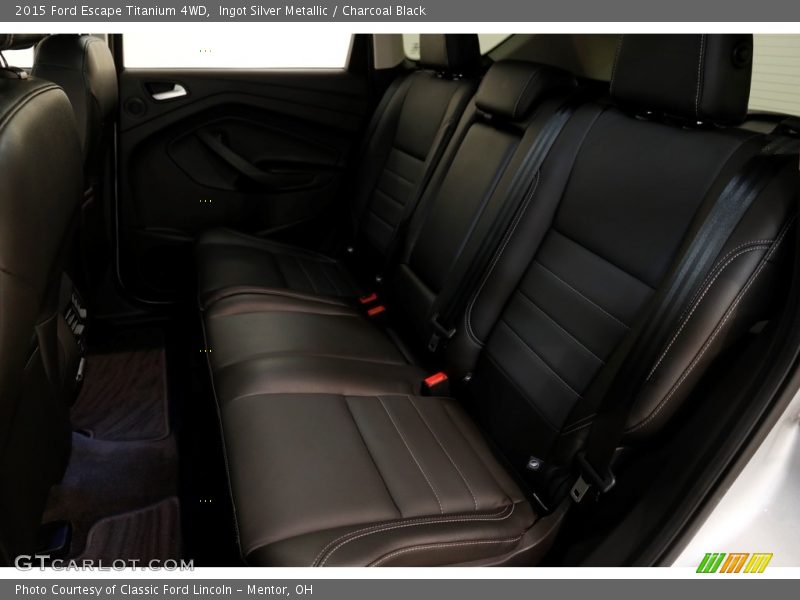 Ingot Silver Metallic / Charcoal Black 2015 Ford Escape Titanium 4WD