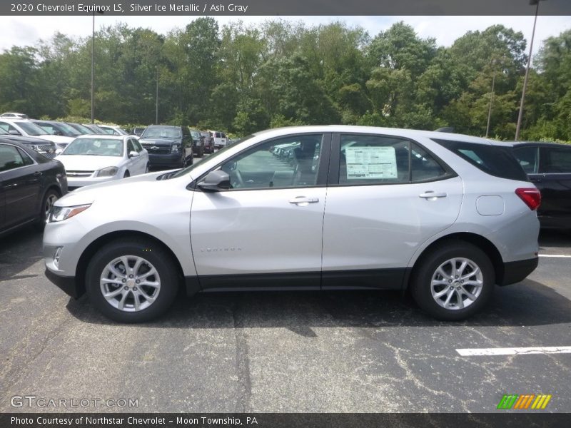  2020 Equinox LS Silver Ice Metallic