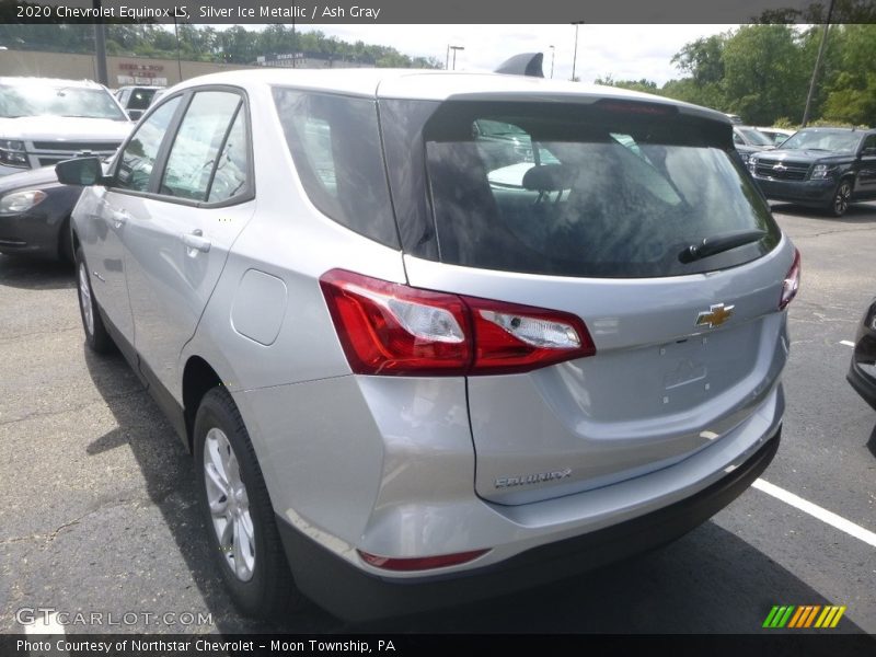 Silver Ice Metallic / Ash Gray 2020 Chevrolet Equinox LS
