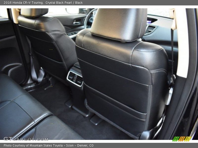 Crystal Black Pearl / Black 2016 Honda CR-V Touring