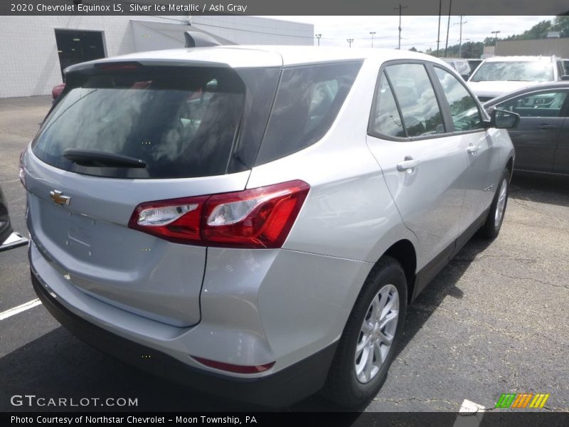 Silver Ice Metallic / Ash Gray 2020 Chevrolet Equinox LS