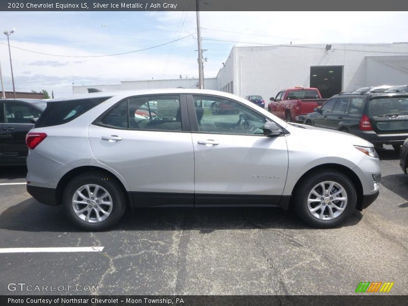 Silver Ice Metallic / Ash Gray 2020 Chevrolet Equinox LS