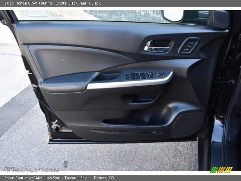 Crystal Black Pearl / Black 2016 Honda CR-V Touring