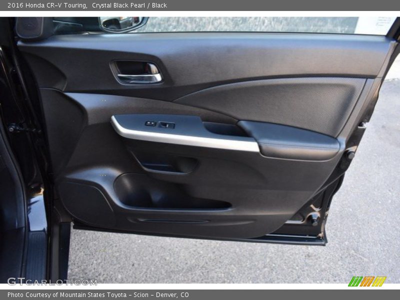 Crystal Black Pearl / Black 2016 Honda CR-V Touring