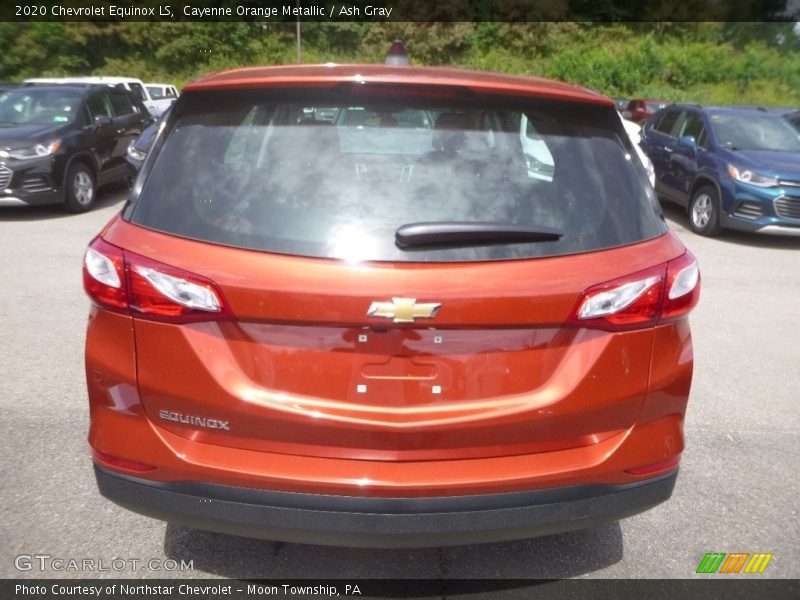 Cayenne Orange Metallic / Ash Gray 2020 Chevrolet Equinox LS