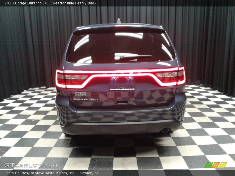 Reactor Blue Pearl / Black 2020 Dodge Durango SXT