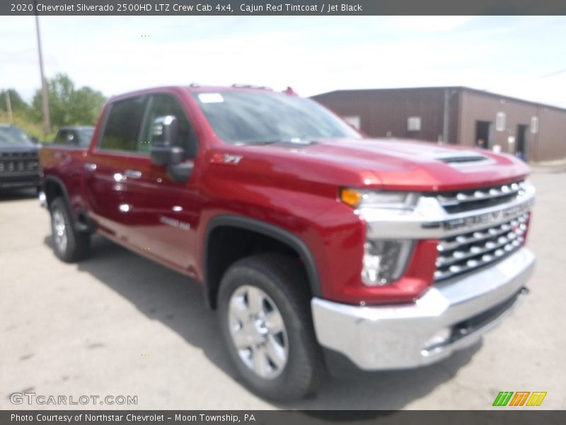 Cajun Red Tintcoat / Jet Black 2020 Chevrolet Silverado 2500HD LTZ Crew Cab 4x4