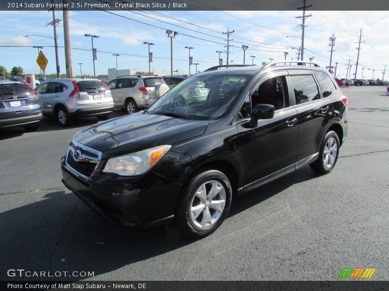 Crystal Black Silica / Black 2014 Subaru Forester 2.5i Premium