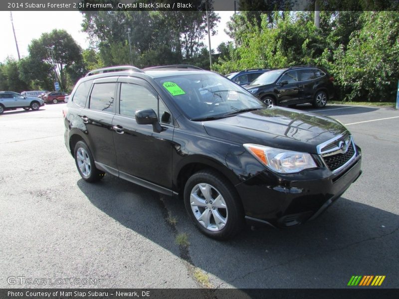 Crystal Black Silica / Black 2014 Subaru Forester 2.5i Premium