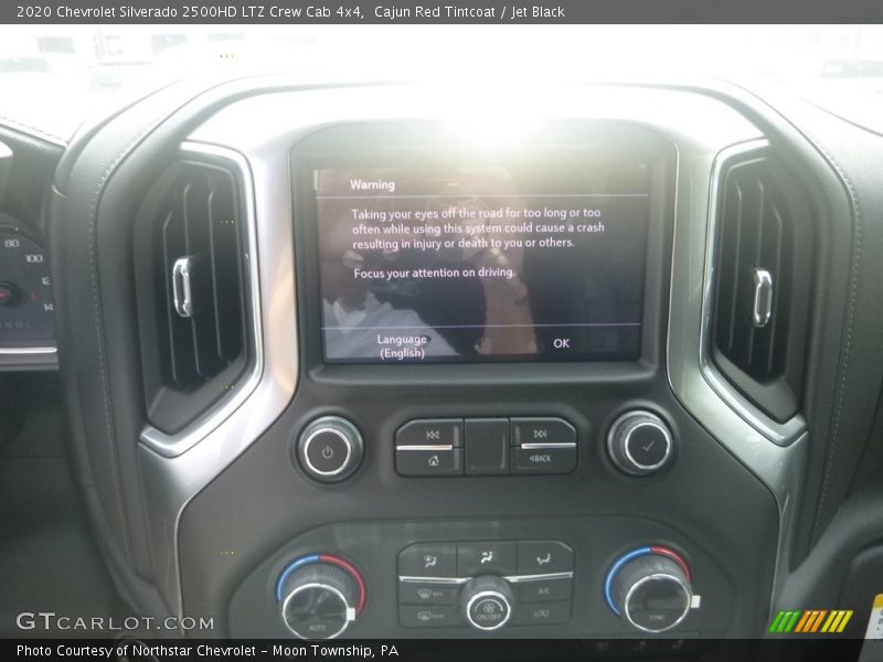 Cajun Red Tintcoat / Jet Black 2020 Chevrolet Silverado 2500HD LTZ Crew Cab 4x4