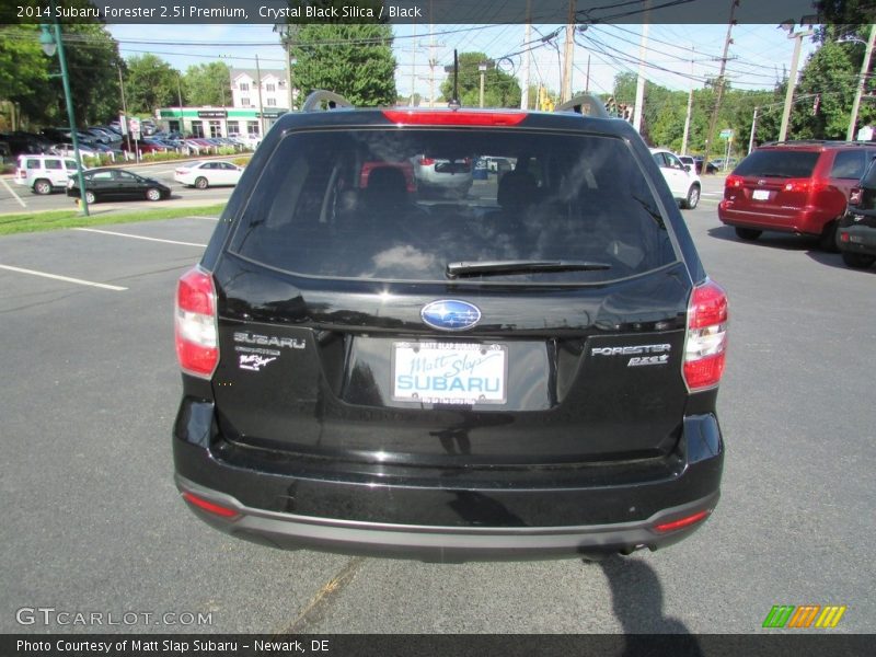 Crystal Black Silica / Black 2014 Subaru Forester 2.5i Premium