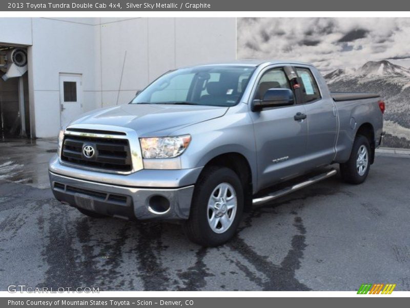 Silver Sky Metallic / Graphite 2013 Toyota Tundra Double Cab 4x4