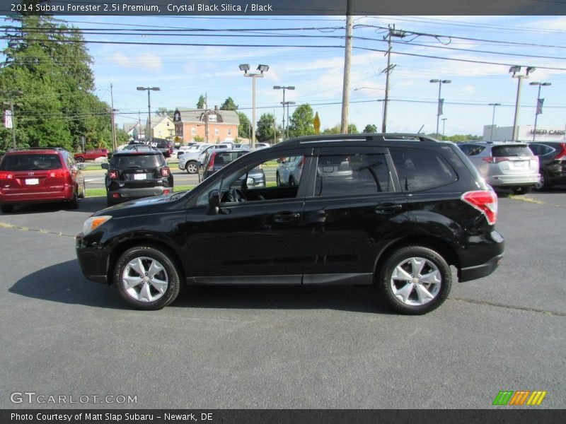 Crystal Black Silica / Black 2014 Subaru Forester 2.5i Premium