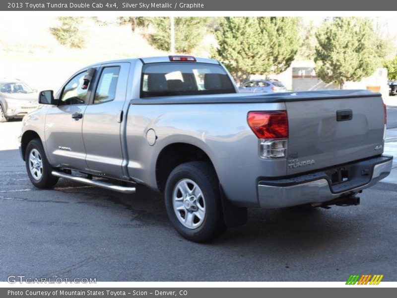 Silver Sky Metallic / Graphite 2013 Toyota Tundra Double Cab 4x4