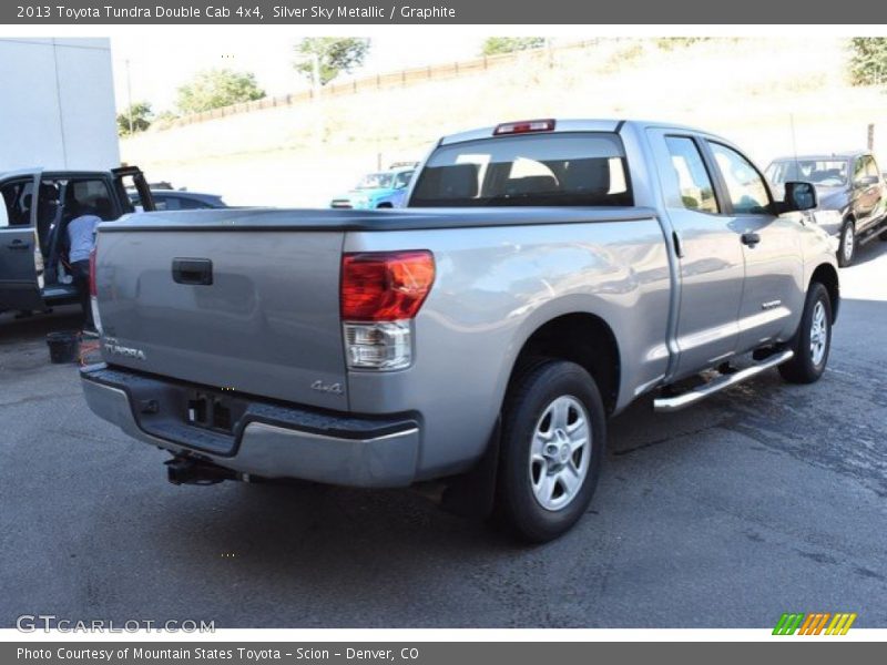 Silver Sky Metallic / Graphite 2013 Toyota Tundra Double Cab 4x4