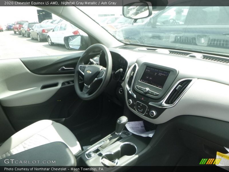 Nightfall Gray Metallic / Ash Gray 2020 Chevrolet Equinox LS AWD