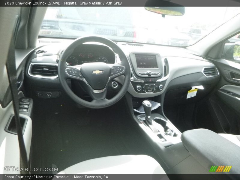 Nightfall Gray Metallic / Ash Gray 2020 Chevrolet Equinox LS AWD