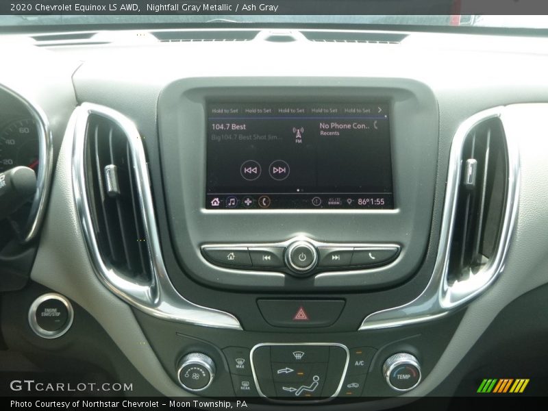 Controls of 2020 Equinox LS AWD