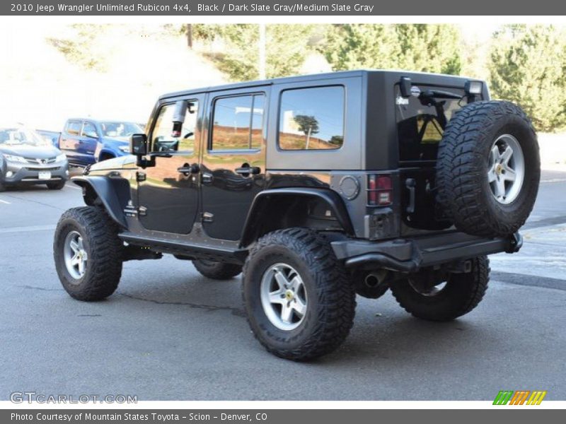 Black / Dark Slate Gray/Medium Slate Gray 2010 Jeep Wrangler Unlimited Rubicon 4x4