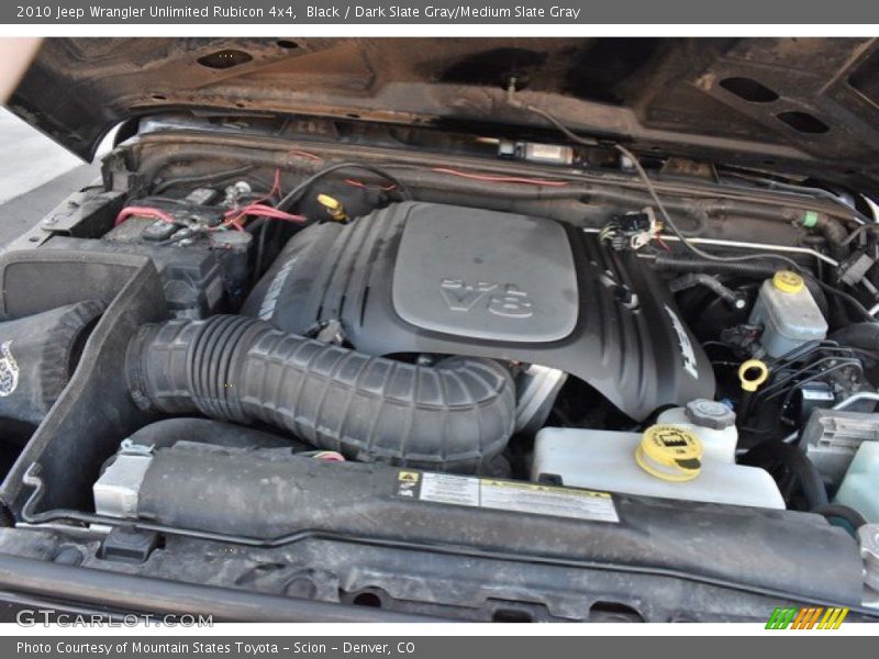 Black / Dark Slate Gray/Medium Slate Gray 2010 Jeep Wrangler Unlimited Rubicon 4x4