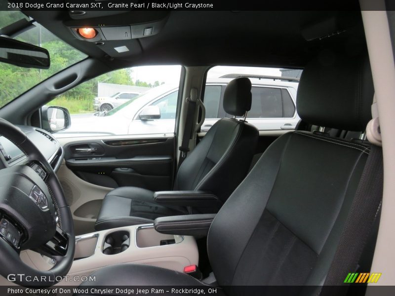 Granite Pearl / Black/Light Graystone 2018 Dodge Grand Caravan SXT