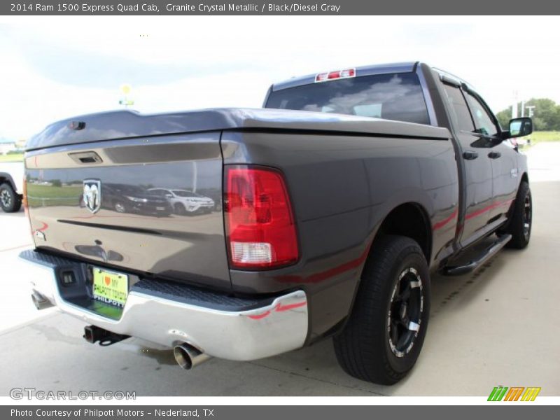 Granite Crystal Metallic / Black/Diesel Gray 2014 Ram 1500 Express Quad Cab