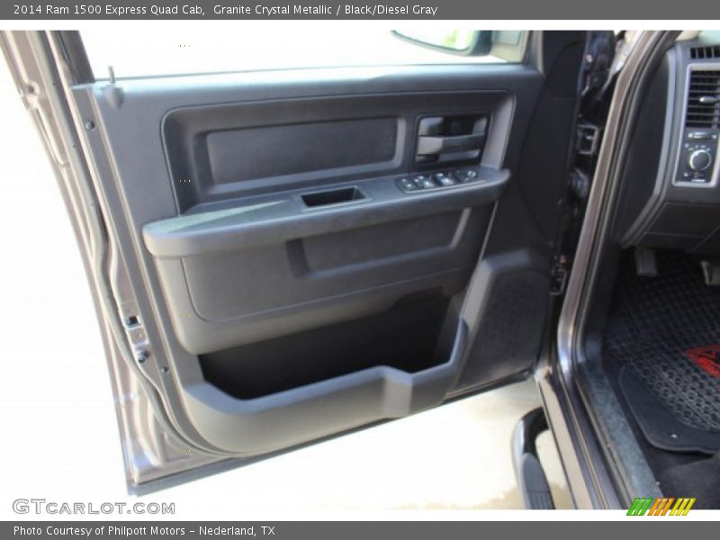 Granite Crystal Metallic / Black/Diesel Gray 2014 Ram 1500 Express Quad Cab