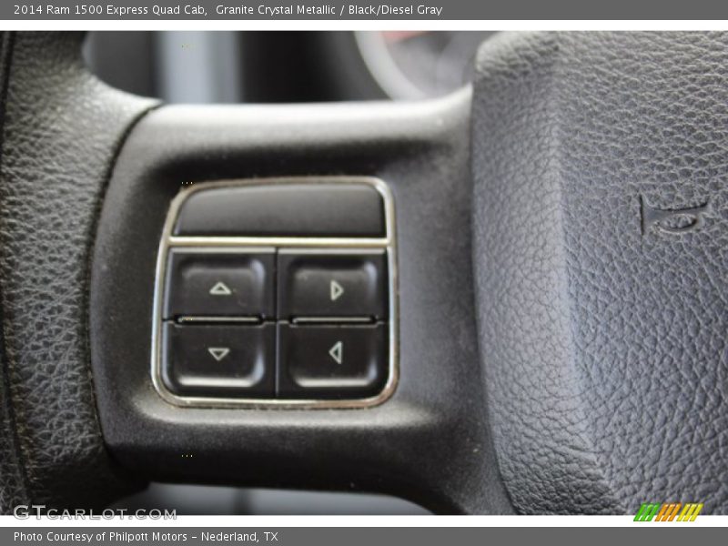 Granite Crystal Metallic / Black/Diesel Gray 2014 Ram 1500 Express Quad Cab