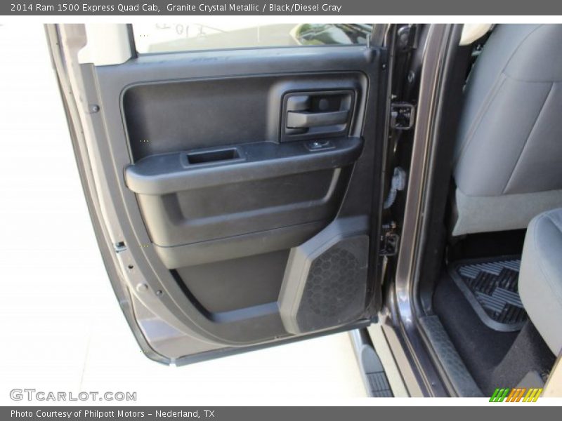 Granite Crystal Metallic / Black/Diesel Gray 2014 Ram 1500 Express Quad Cab