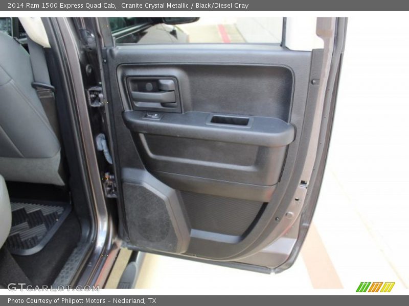 Granite Crystal Metallic / Black/Diesel Gray 2014 Ram 1500 Express Quad Cab