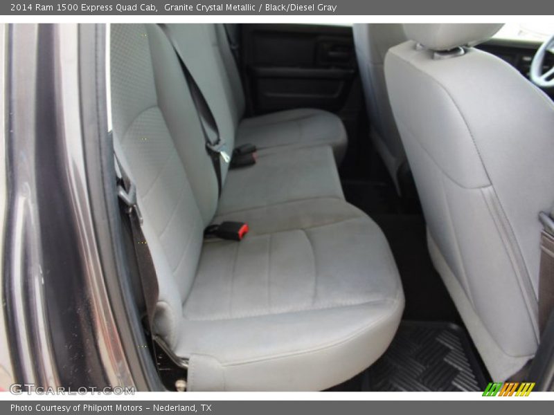 Granite Crystal Metallic / Black/Diesel Gray 2014 Ram 1500 Express Quad Cab