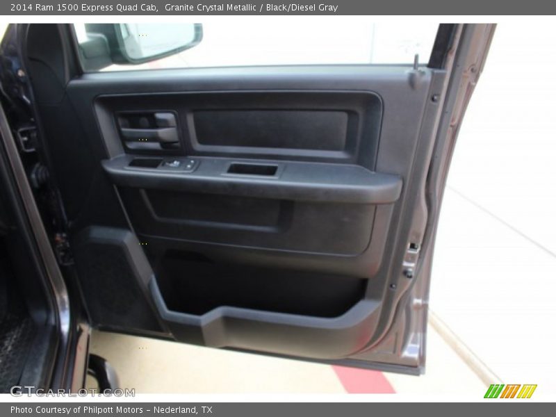Granite Crystal Metallic / Black/Diesel Gray 2014 Ram 1500 Express Quad Cab