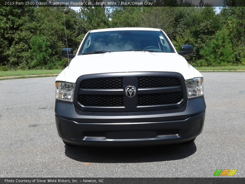 Bright White / Black/Diesel Gray 2019 Ram 1500 Classic Tradesman Regular Cab