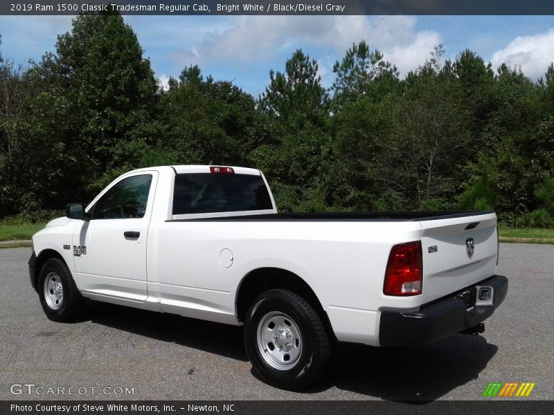 Bright White / Black/Diesel Gray 2019 Ram 1500 Classic Tradesman Regular Cab