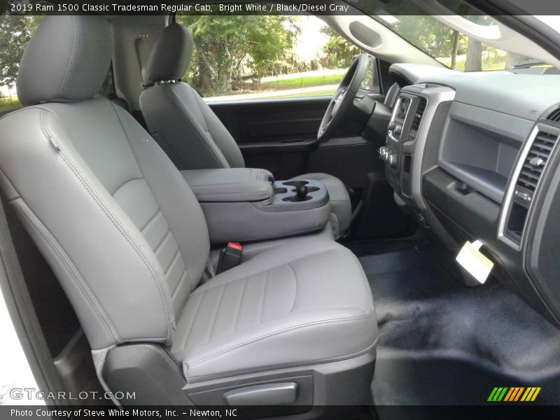 Bright White / Black/Diesel Gray 2019 Ram 1500 Classic Tradesman Regular Cab