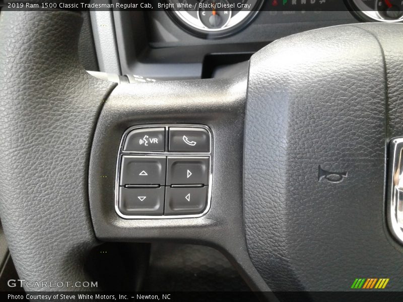 Bright White / Black/Diesel Gray 2019 Ram 1500 Classic Tradesman Regular Cab
