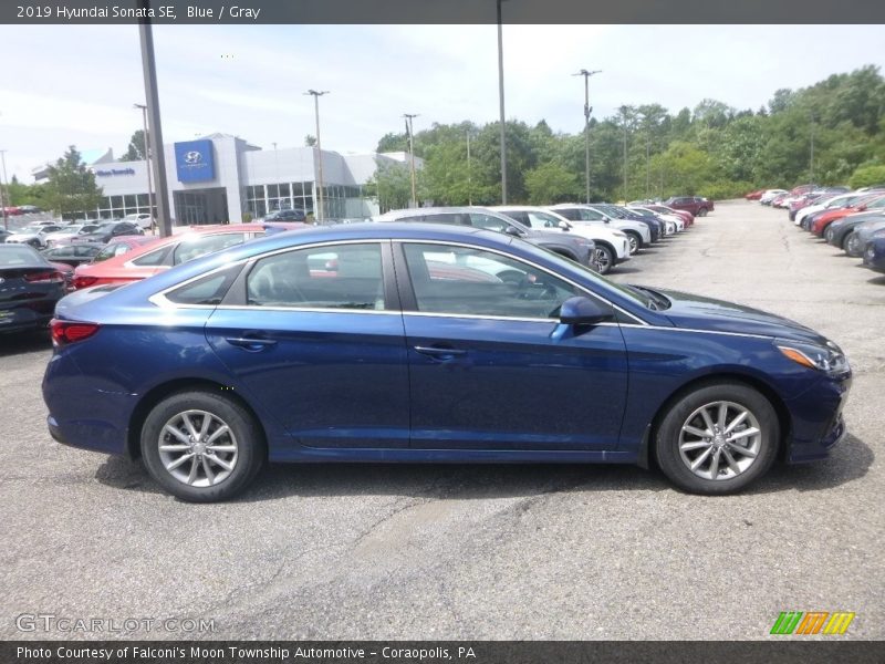 Blue / Gray 2019 Hyundai Sonata SE