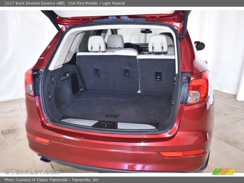 Chili Red Metallic / Light Neutral 2017 Buick Envision Essence AWD