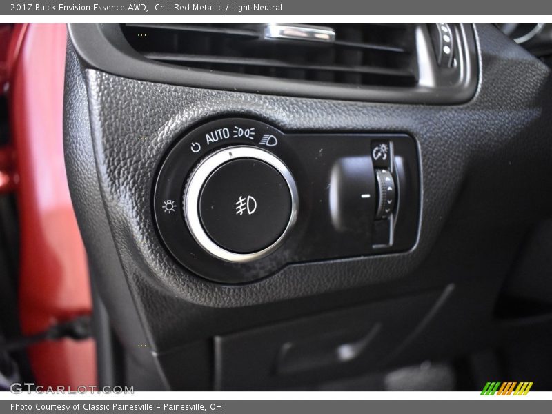 Chili Red Metallic / Light Neutral 2017 Buick Envision Essence AWD