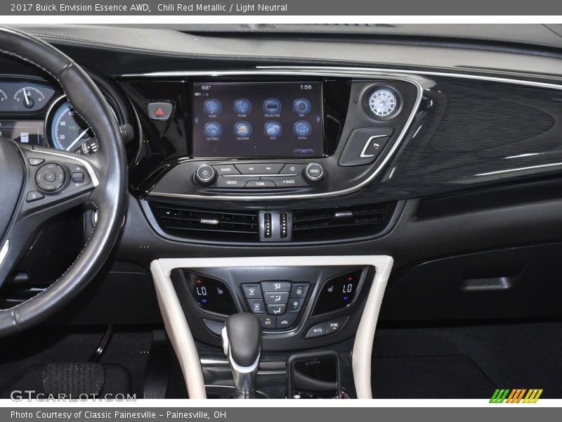 Chili Red Metallic / Light Neutral 2017 Buick Envision Essence AWD