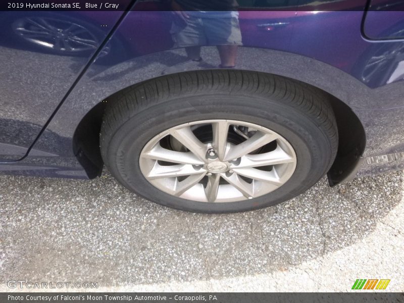 Blue / Gray 2019 Hyundai Sonata SE