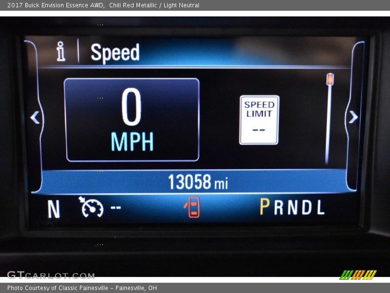 Chili Red Metallic / Light Neutral 2017 Buick Envision Essence AWD