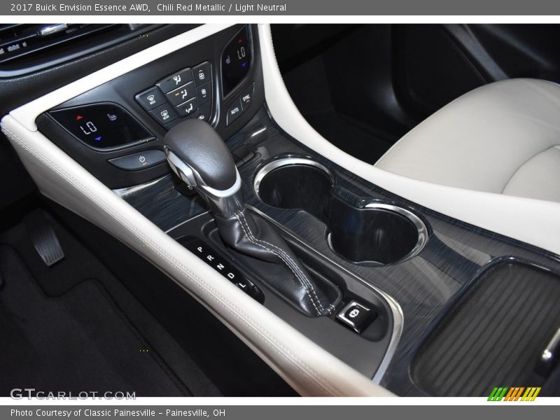 Chili Red Metallic / Light Neutral 2017 Buick Envision Essence AWD